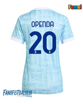 Juventus Lois Openda #20 Tricou Fotbal Replică 2025-26 Femei Deplasare